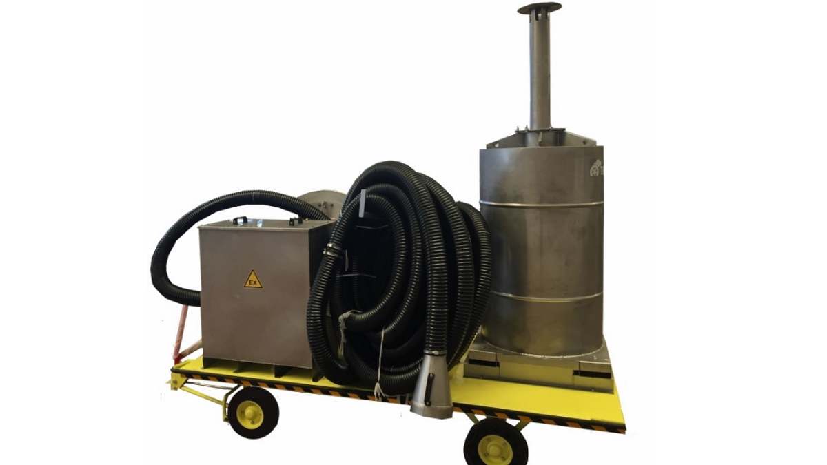 Filtro carrellato ATEX personalizzato