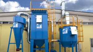 Impianti ATEX multistadio per filtrazione e depurazione polveri e COV nel settore chimico inquinanti dell'aria